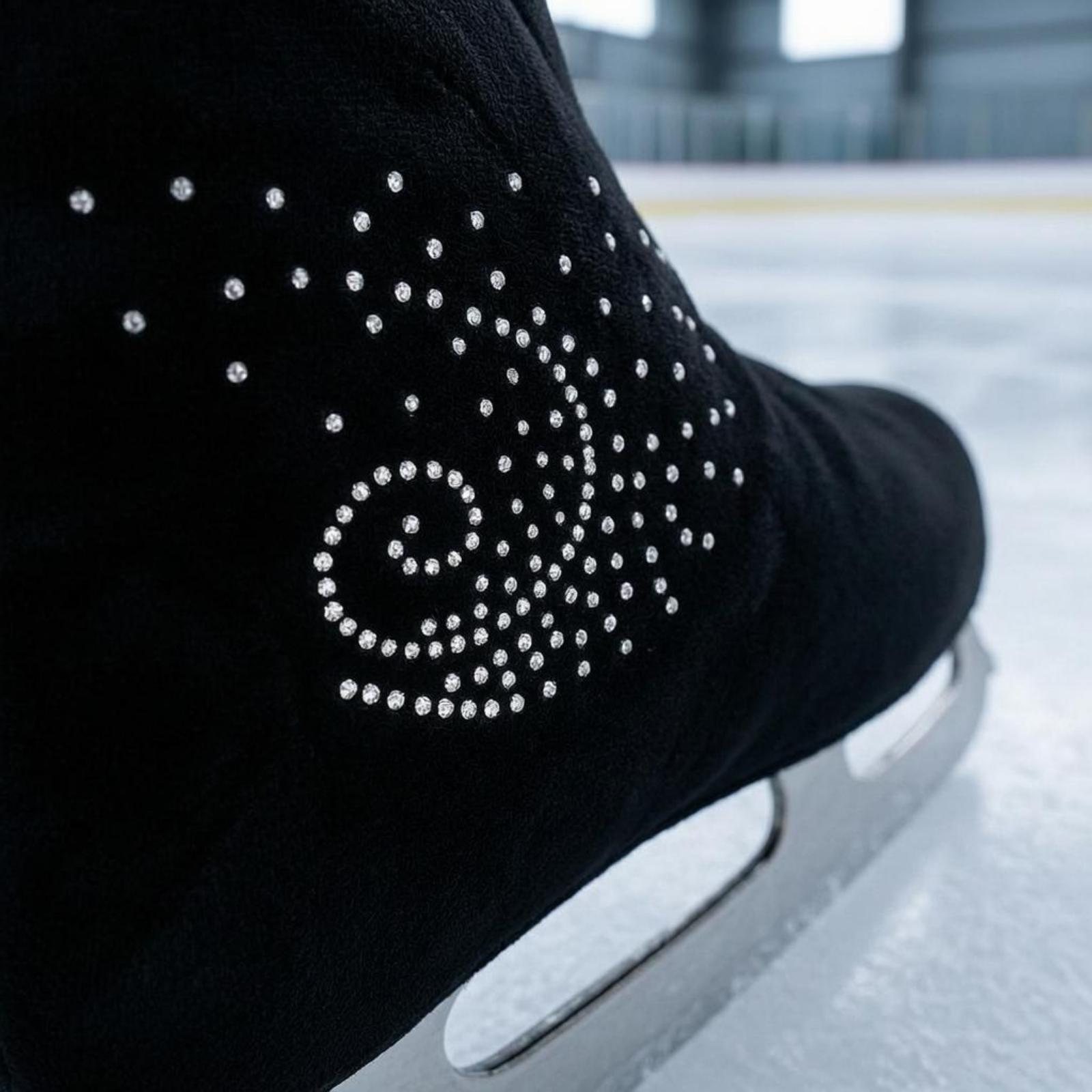 Plush Velvet Ice Skate Covers  - đánh giá và giá Boots