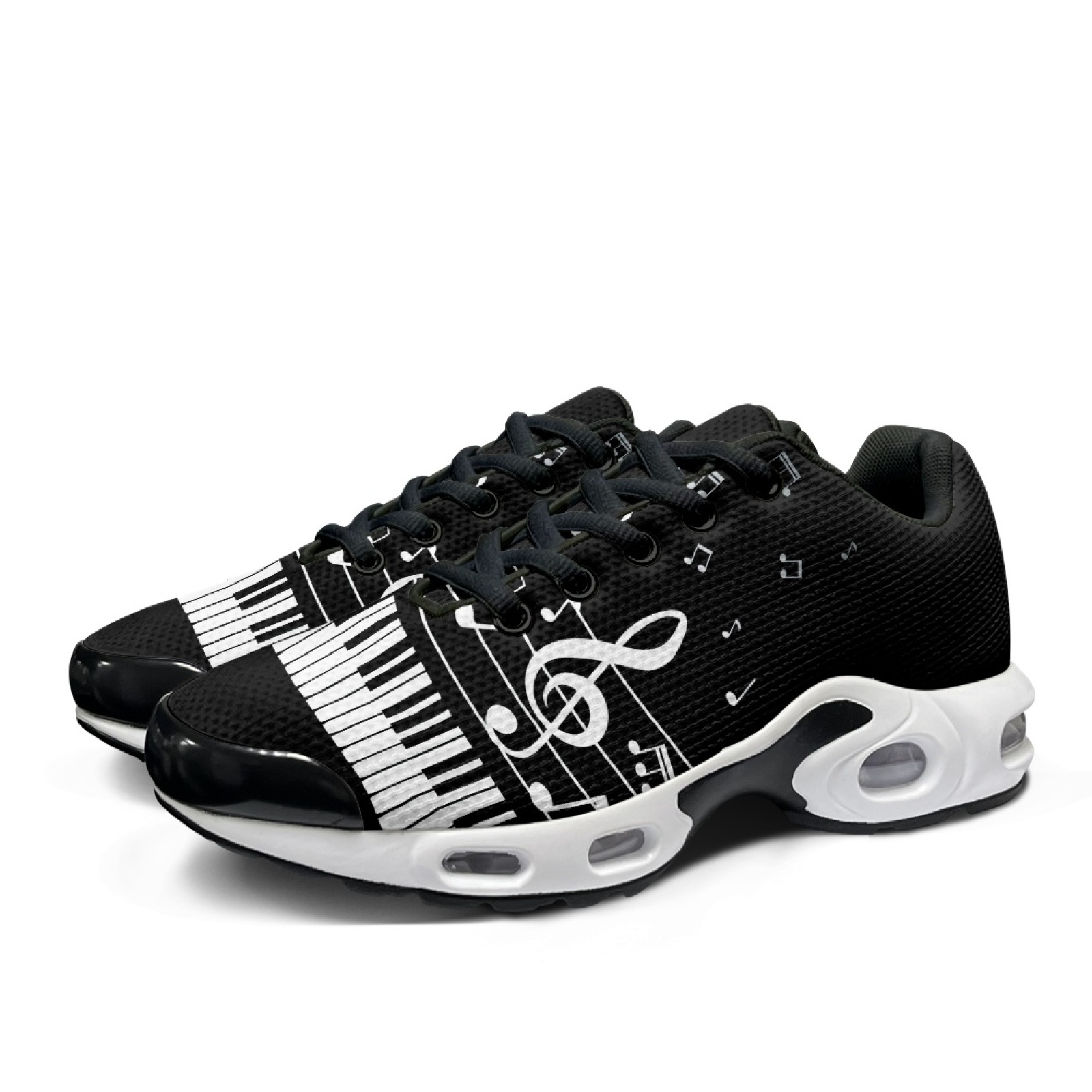 PENSTROLL Piano Music Notes Mo - đánh giá và giá Air Cushion Jogger Shoes Men